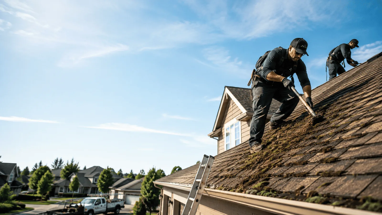 Roof Moss Removal in Monroe, MI near me